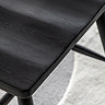 Henley Dining chair pair in black  image 9