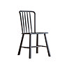 Henley Dining chair pair in black  image  8