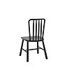Henley Dining chair pair in black  image 5