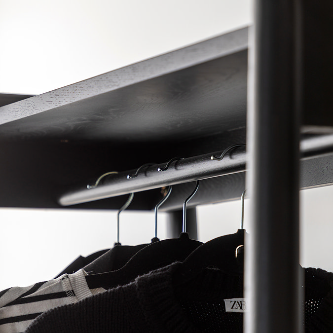 Henley Wardrobe Black image 8