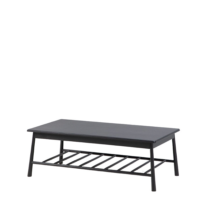 Henley Rectangle Coffee table Black image  3