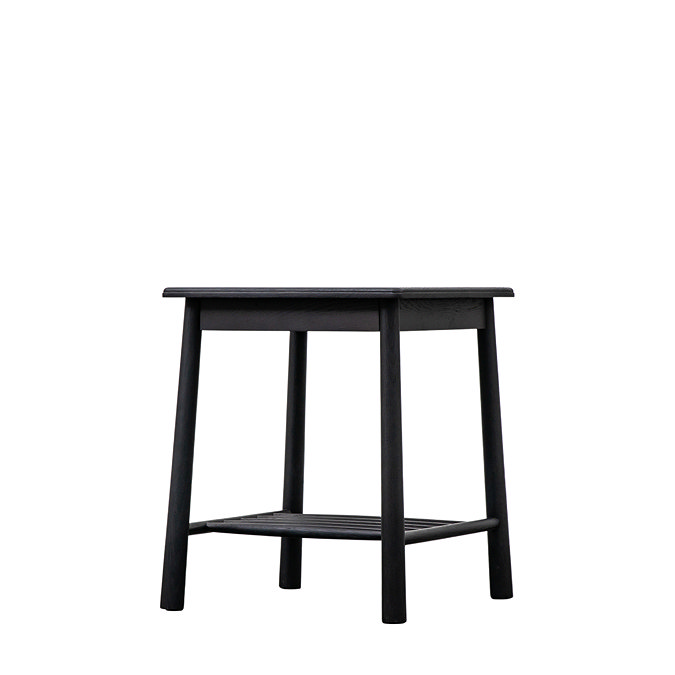 Henley Side table in black image  3