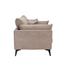 side on cut out image of taupe sofa