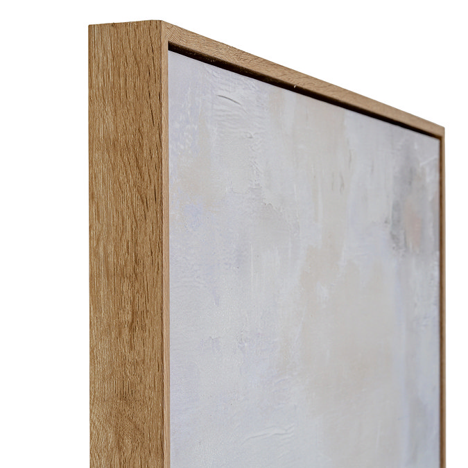 Hillside view Hand Painted Canvas in frame multi