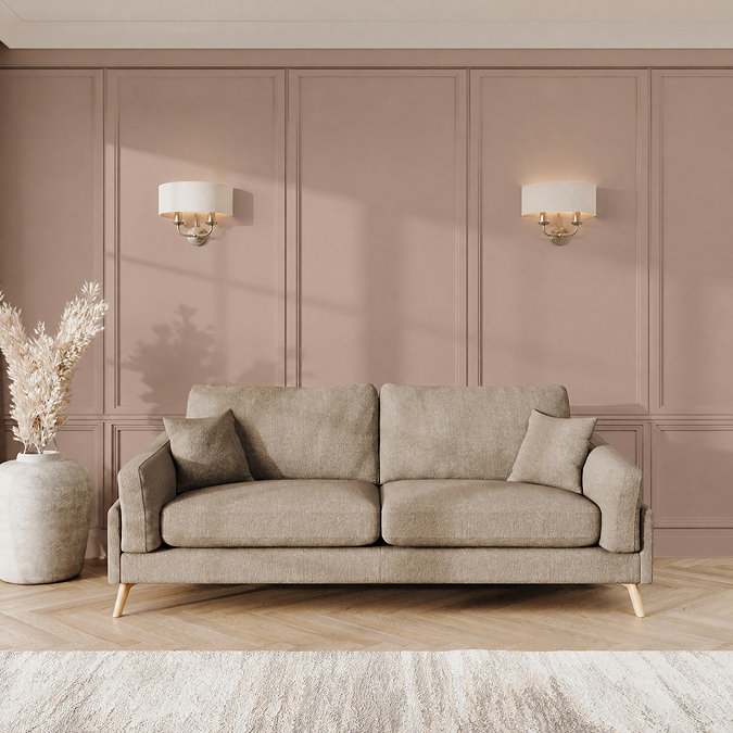 Holmes Varenna Large Sofa - Latte