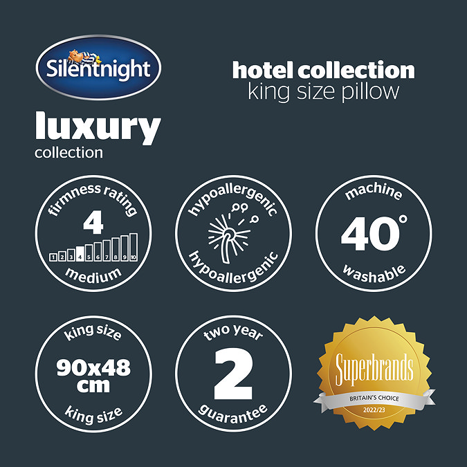 king size pillow branding image