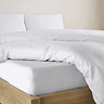 deep fitted sheet in black and white