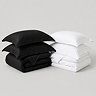 Black and white bedding bundle image