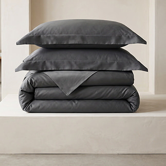 5 Pc Bedding Bundle Charcoal