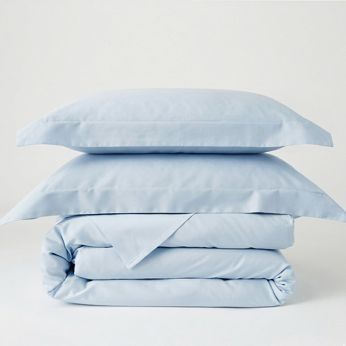 Light Blue Hotel Luxury Bedding Bundle