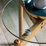 Houston Side Table Oak Image 2