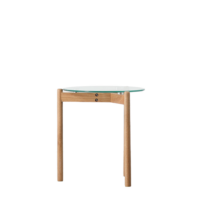 Houston Side Table Oak Image 4