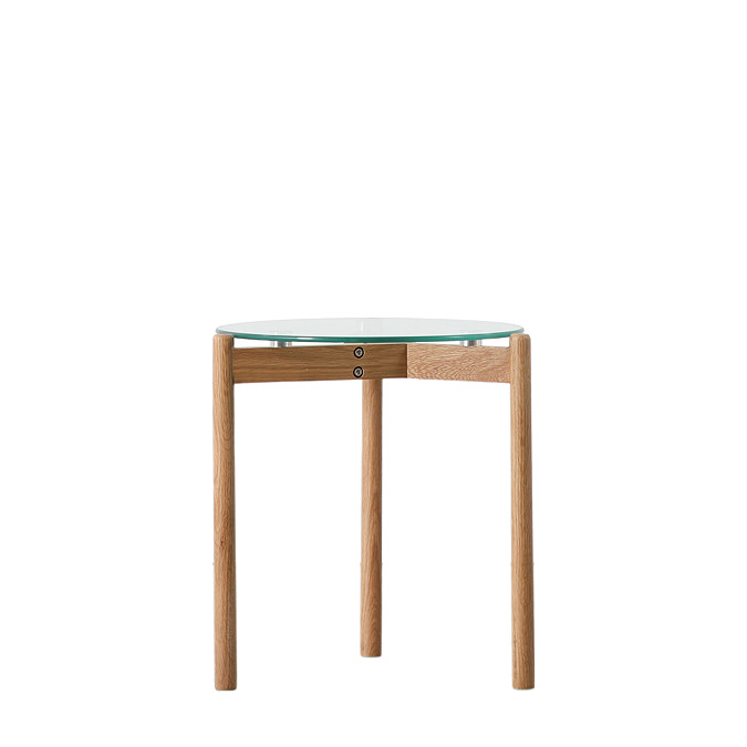 Houston Side Table Oak Image 3