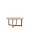 Howick Round Wooden Coffee Table smoked oak product image 3