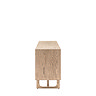 side on cut out image of smoked oak sideboard