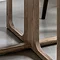 Howick Wooden Dining Table smoked oak close up image  3