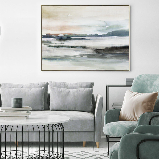 Illusion framed canvas
