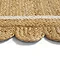 Iona Scallop Edge Jute Rug - Natural carousel image