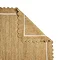 Iona Scallop Edge Jute Rug - Natural carousel image