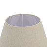 Incia Urn Wooden Table Lamp in Brown