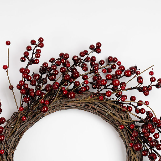 Iris Berry Wreath