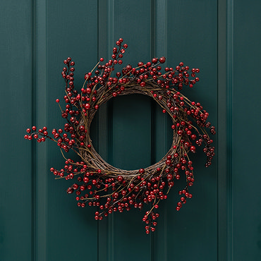 Iris Berry Wreath