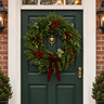 Iris oversized wreath