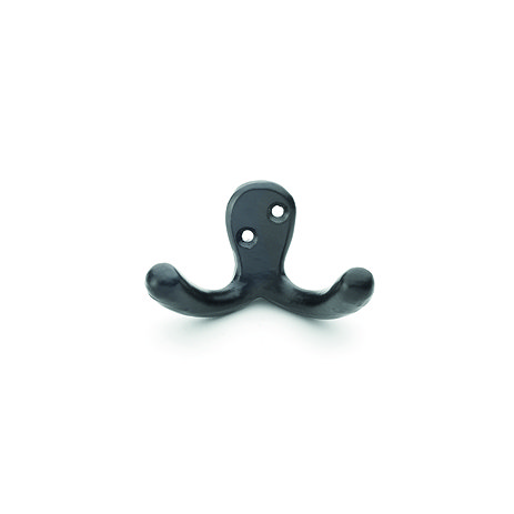 iseon collection epoxy black double robe hook image