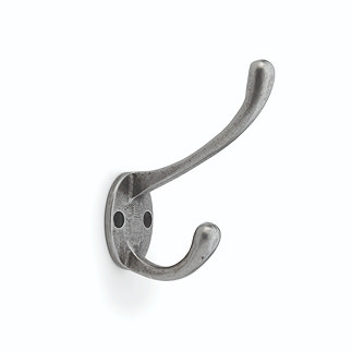 Isen Collection antique iron hat and coat hook image