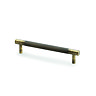 antique brass 128mm cabinet handle cut out