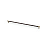 cut out image of antique brass bar cabinet handle
