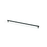 cut out of dark bronze 448mm bar cabinet handle