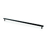 cut out of matt black 448mm cabinet pull handle