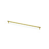 cut out of 448mm satin brass bar cabinet handle