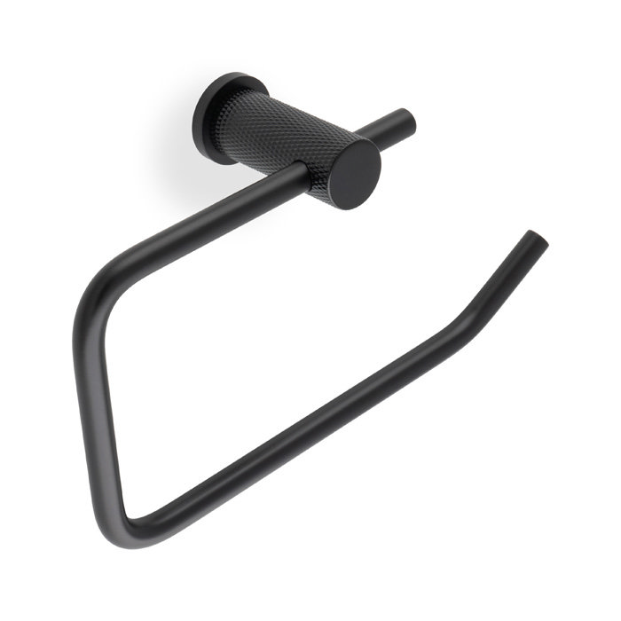 Matt Black toilet roll holder