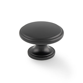 Isen Black Plain cabinet knob