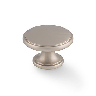 Isen Satin Nickel plain cabinet knob