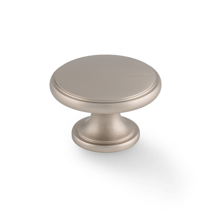 Isen Satin Nickel plain cabinet knob