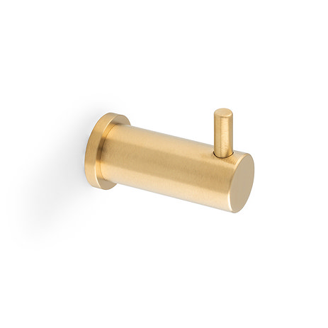 Isen Collection satin brass coat hook image