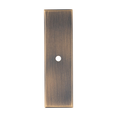 Isen Antique Brass Rectangular backplate