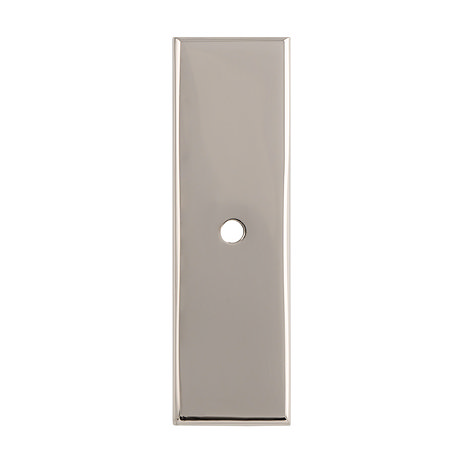 Isen Polished Nickel rectangular backplate image