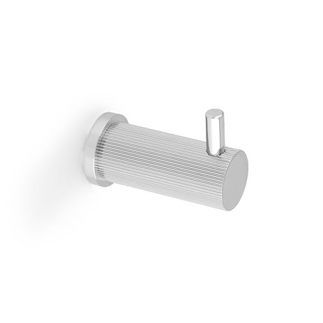 Isen Collection polished chrome reeded coat hook