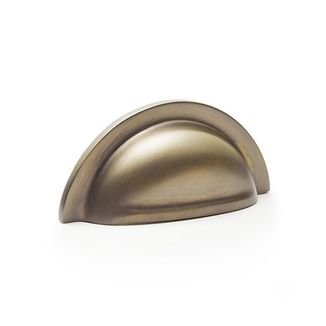 Isen collection antique brass cup pull handle