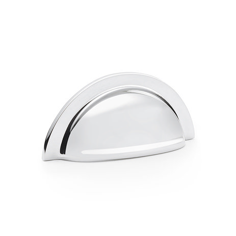Isen polished chrome cup pull handle image