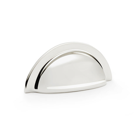 Isen polished nickel cup pull handle image