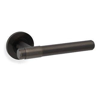 Isen Dark Bronze round door handle image