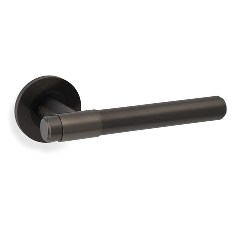Isen Dark Bronze round door handle image