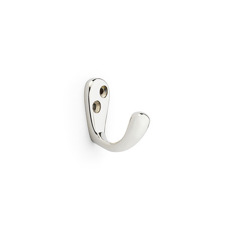 isen collection polished nickel single robe hook image