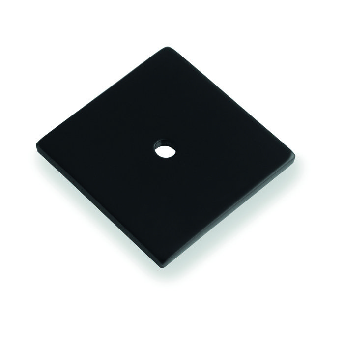 isen matt black square backplate image