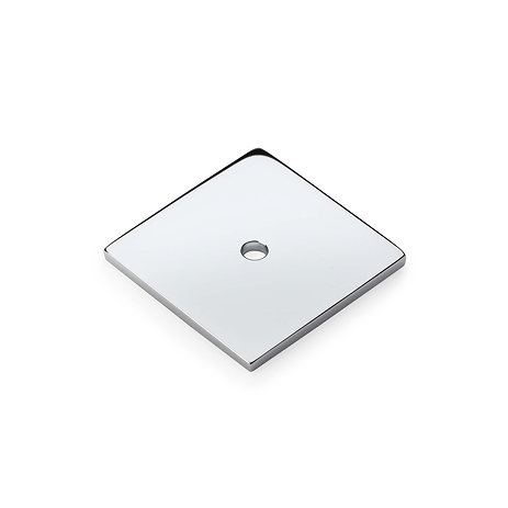 Isen Square Backplate in Polished Chrome Image